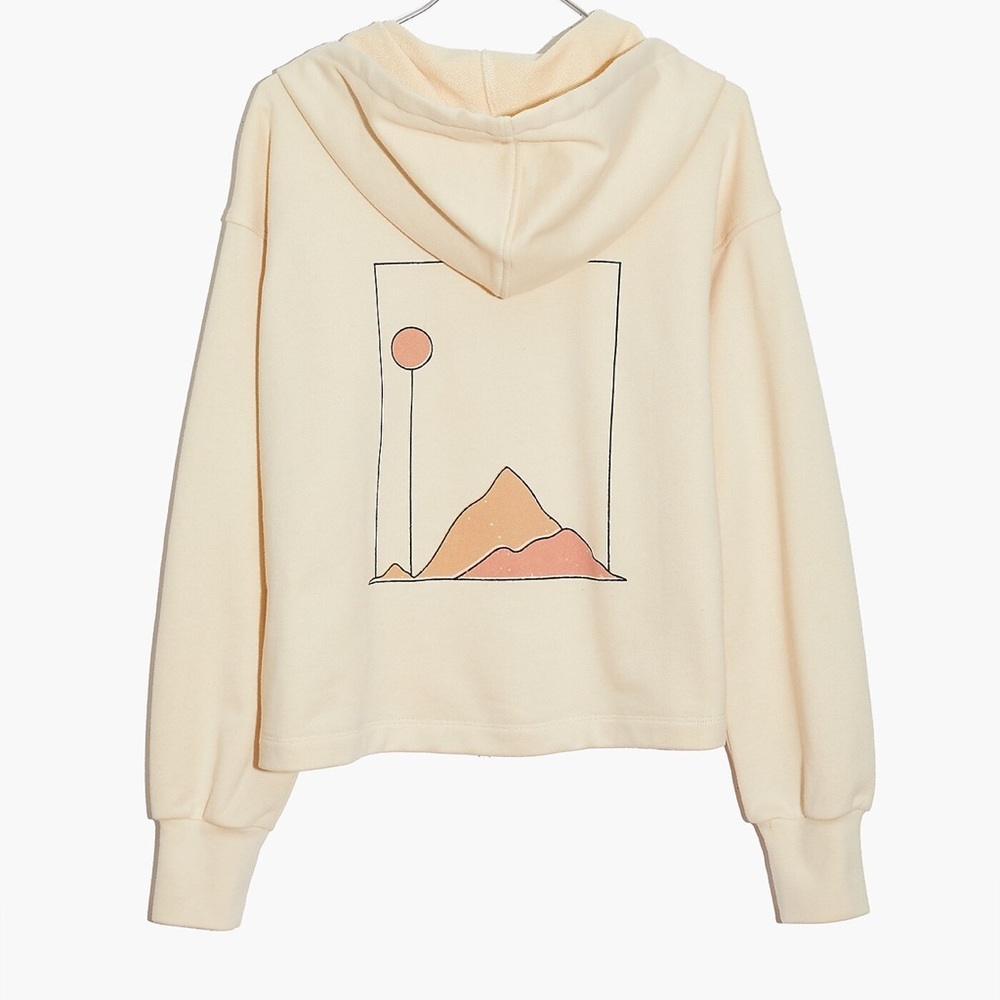 Madewell x Real Fun, Wow!® Collab Sz Lg Graphic Hoodie Sweatshirt - Picture 2 of 7
